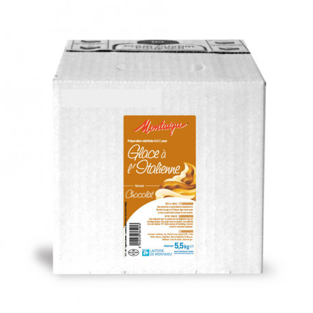 Préparation pour glace chocolat UHT 5,5 kg