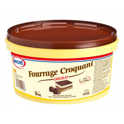 Fourrage croquant chocolat 3 kg