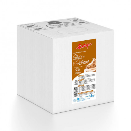 Préparation pour glace à l'italienne saveur pâte à tartiner UHT 5,5 kg