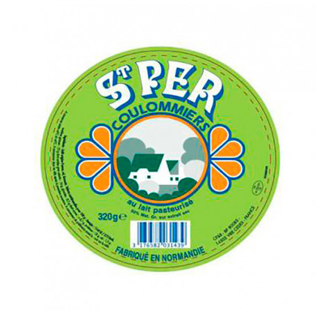 Coulommiers au lait pasteurisé 320 g
