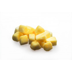 Ananas chunks en cube IQF 1 kg