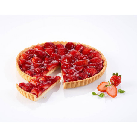 Tarte aux fraises prédécoupé 27 cm 900 g
