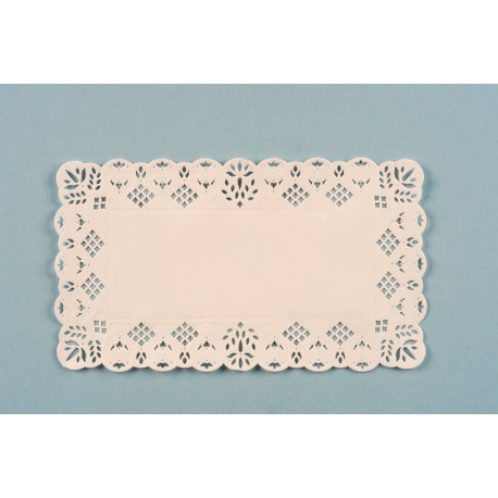 Dentelle préférence ingressable Le Kiosk rectangle FSC 30 x 20 cm x 250