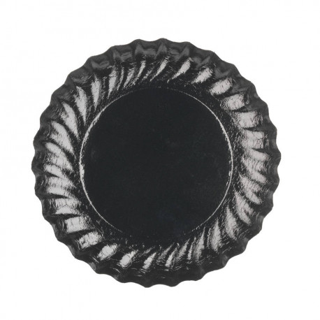 Support entremets Tutti Frutti noir 9,7 cm x 50
