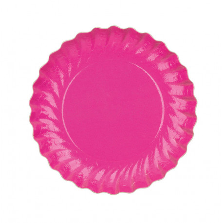 Support entremet Tutti Frutti fushia 9,5 cm x 50