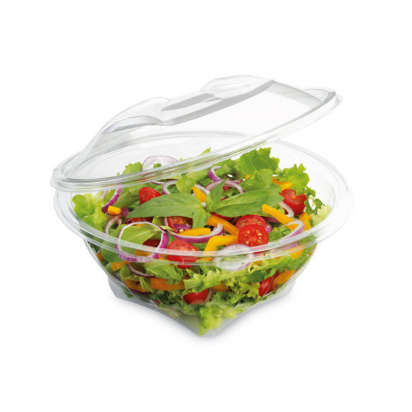 Bol salade couvercle transparent 175 x 95 cm x 50