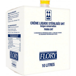 Crème stérilisée 30 % MG Flory UHT 10 L