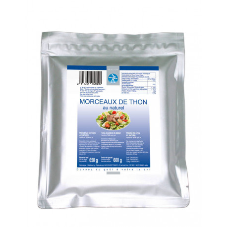 Thon en morceaux au naturel Listao 650 g