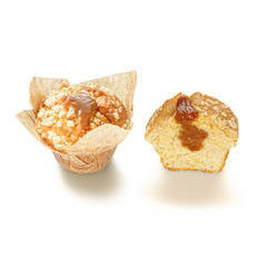 Muffin premium fourré pommes-caramel 112 g x 36