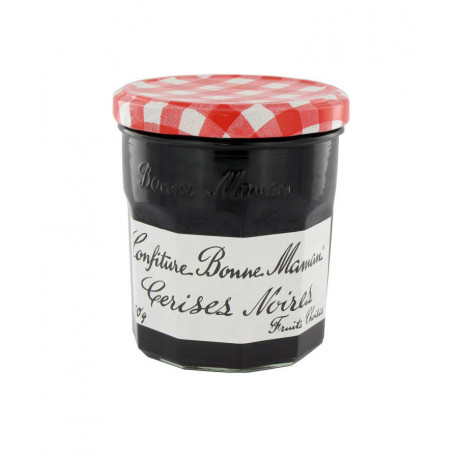 Confiture extra de cerises noires 370 g