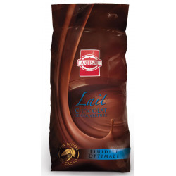 Chocolat de couverture lait 34 % cacao en gouttes 5 kg