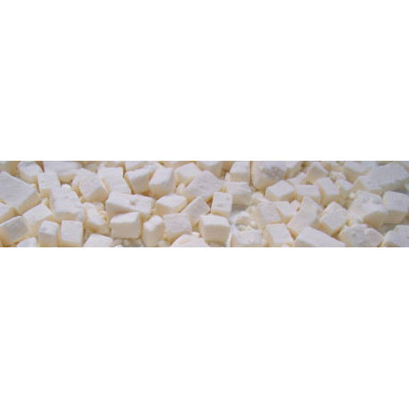 Feta de brebis et de chèvre en dés AOP IQF 1 kg