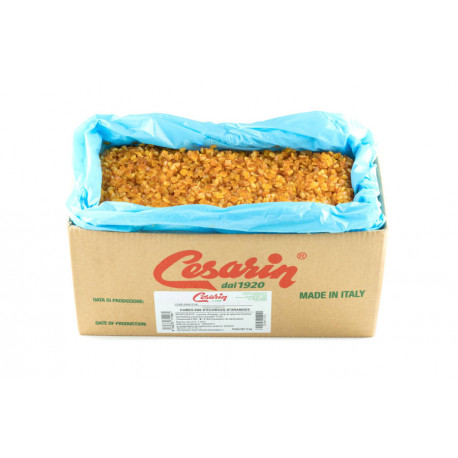 Écorce d'orange confite en cubes 6 mm 10 kg