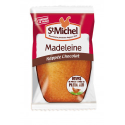 Madeleine nappée au chocolat x 100