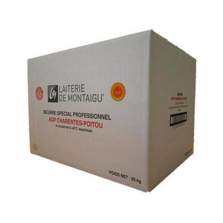 Beurre doux spécial professionnel AOP 25 kg