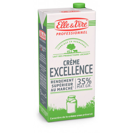 Crème liquide Excellence 35% MG UHT 1 L