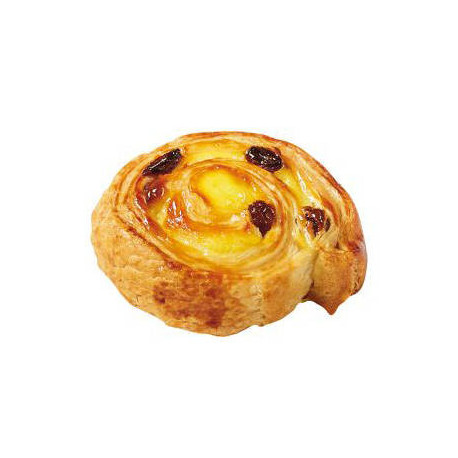 Pain aux raisins au beurre fin prêt à cuire 30 g