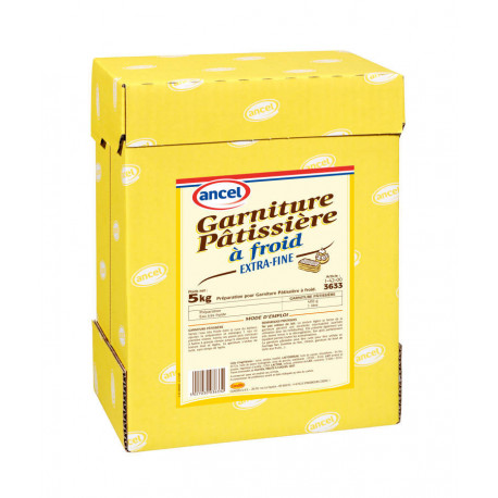 Préparation pour garniture extra fine pâtissière à froid 5 kg