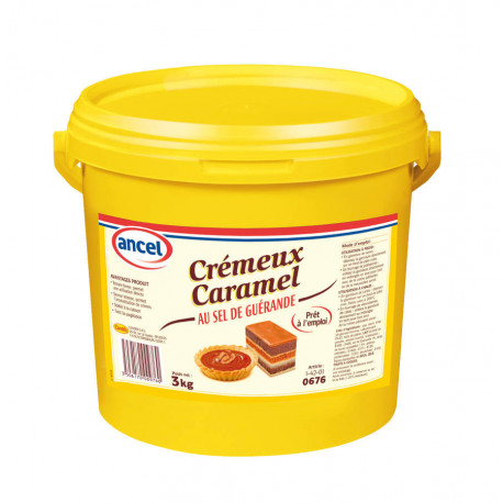 Fourrage crémeux caramel au sel de Guérande 3 kg