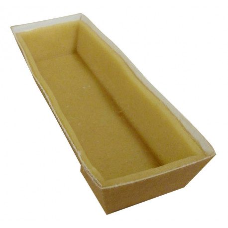 Fond de tartelette sablé finger cru 126 x 42 x 25 - 44 g