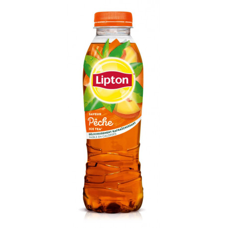 Thé Lipton pêche 50 cl