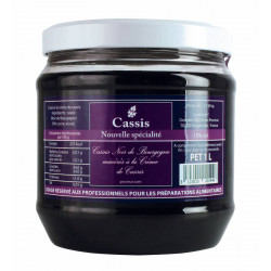 Cassis noir de Bourgogne 15 % vol. 1 L