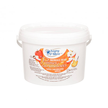 Fromage blanc aux pommes caramélisées 3 kg