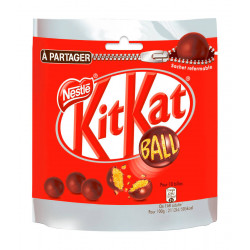 Bonbon dechocolat au lait avec gaufrettes croustillantes Kit Kat 140 g