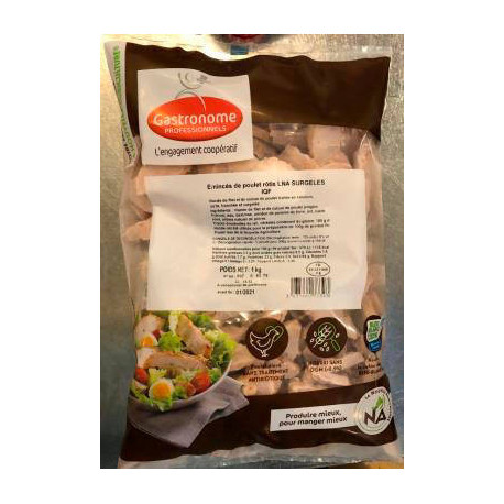 Émincé de poulet rôti La Nouvelle Agriculture 1kg