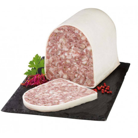 Museau de porc avec barde environ 1.8 kg