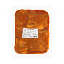 Travers de porc cuit sauce mexicaine x 4 env 1.5 Kg