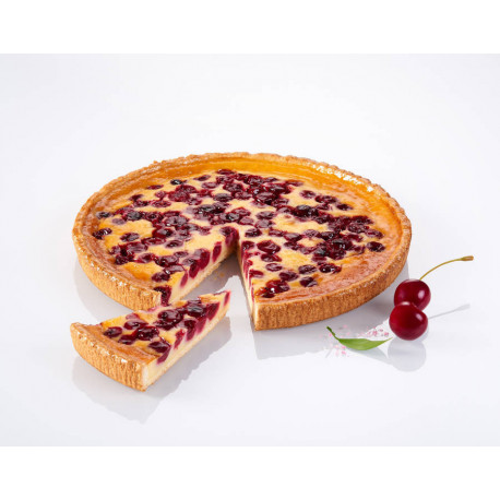 Tarte clafoutis cerises griottes 27 cm 950 g