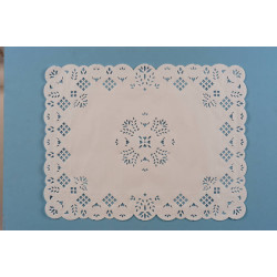 Dentelle préférence ingressable Le Kiosk rectangle FSC 35 x 45 cm x 250