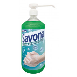 Lotion désinfectant pompe doseuse Savona 1 L