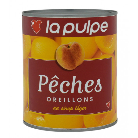 Oreillon de pêche au sirop léger 4/4