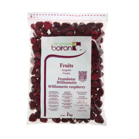 Framboise entière Williamette IQF 1 kg