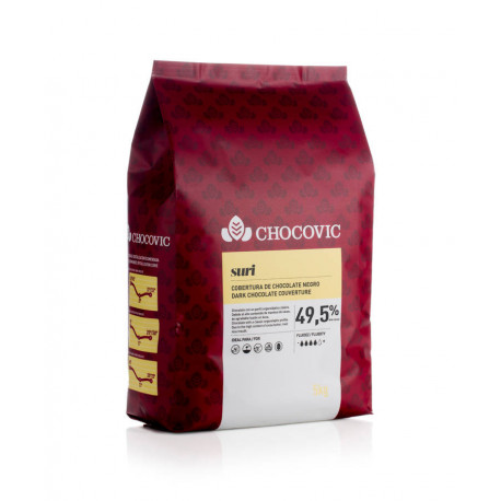 Chocolat noir 49 % cacao Surinam 5 kg