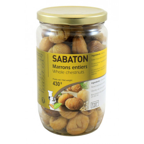 Marron entier à sec 720 ml