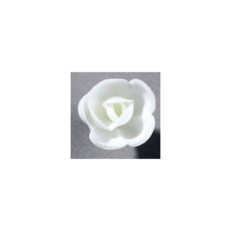 Mini rose blanche en azyme 30 mm x 72