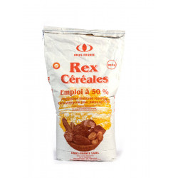Préparation pour pain Rex Céréales 50 % 25 kg