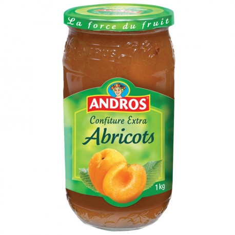 Confiture d'abricots 1 kg