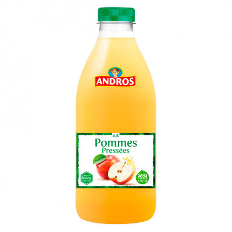 Jus pasteurisé de pommes pressées 1 L