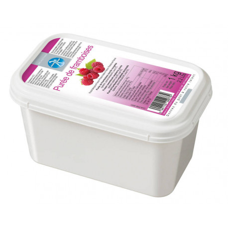 Purée de framboises sucrée pasteurisée 1 kg
