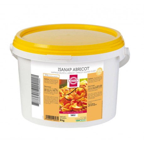 Nappage gélifié à l'abricot Isanap 8 kg