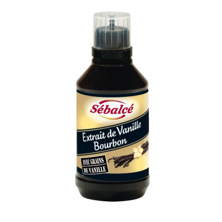 Extrait de vanille bourbon avec grains 0,5 kg