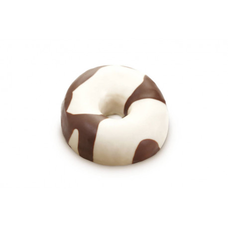 Donut chocolat blanc rayé noir 75 g