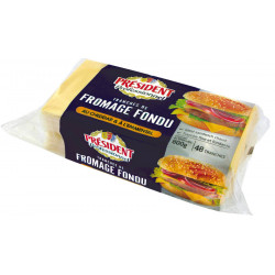 Cheddar et emmental en tranches 800 g