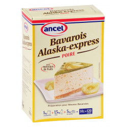 Préparation pour mousse bavaroise poire Alaska-Express 1 kg