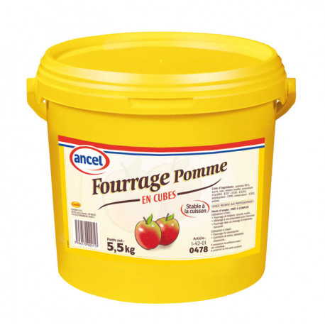 Fourrage pomme en cubes 5,5 kg