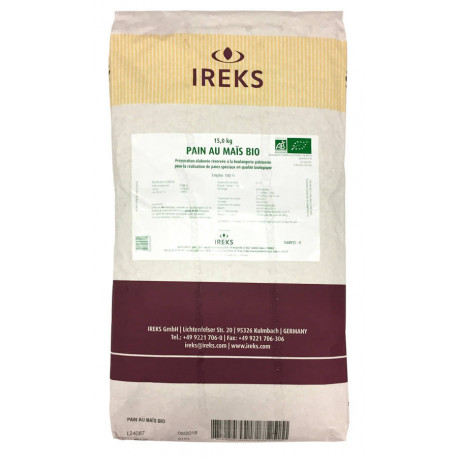 Préparation pour pain au maïs BIO 15 kg